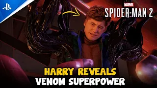 A Second Chance Mission - Harry Reveals His Venom Superpower | SPIDER-MAN 2