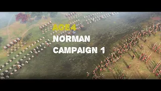 Age of Empires 4 | Norman Campaign #1 | 4k 60fps [No Commentary]