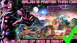 @SlayerOfGods Is Right!! Galan Is Faster Than CGR!!