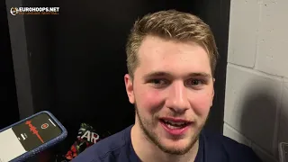 Doncic and Gallinari on the standing ovation for Nowitzki in Staples Center