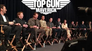 TOP GUN MAVERICK Miles Teller, Glen Powell, Jon Hamm, Greg Tarzan Davis, Jay Ellis - December 7,2022