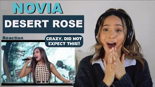 NOVIA - DESERT ROSE (Sting ft. Cheb Mami) | Indonesian Idol 2020 | REACTION!!