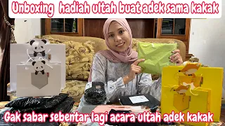 UNBOXING HADIAH ULTAH BUAT ADEK SAMA KAKAK || GAK SABAR SEBENTAR LAGI ACARA ULTAH ADEK KAKAK