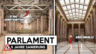 Diese Spezial-Konstruktionen befinden sich im neuen Parlament! | Sanierung Parlamentsgebäude Wien