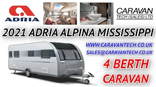 2021 Adria Alpina Mississippi Caravan Tech