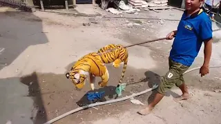 Fake Tiger Prank - Pranks in Pakistan - LahoriFied | prank videos