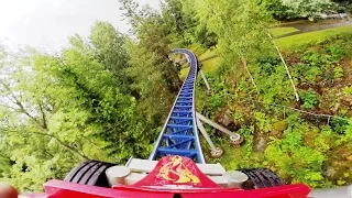 Speed Monster front seat on-ride HD POV TusenFryd