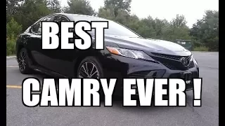 2018 Toyota Camry SE Review And POV Drive !!