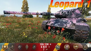 🧩Leopard 1| грамотная игра и 8к урона на карте Малиновка🧩