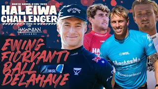 Ethan Ewing, Leonardo Fioravanti, Kalani Ball, Gatien Delahaye | Haleiwa Challenger - Quarterfinals