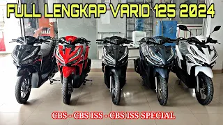 REVIEW VARIO 125 TERBARU 2024 LENGKAP DENGAN PILIHAN WARNA 🔥