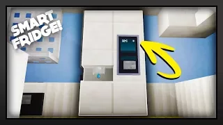 Minecraft - How To Make A Working Smart Fridge