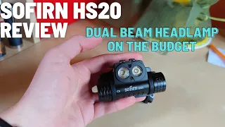 Sofirn HS20 Review - Dual Beam Headlamp with SFT40 and LH351D emitters for every situation