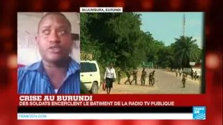 Tentative de coup d'Etat au Burundi : "Des scènes de liesse" dans les rues de Bujumbura