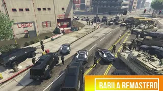 What Happens If You Get 10 Stars in GTA 5 (Epic Cop Battle, Escape and Real Prison)babila remasterd