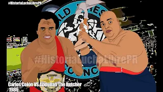 WWC 1986 Carlos Colón VS Abdullah The Butcher Audio Español