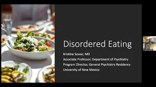 Virtual Grand Rounds: Disordered Eating