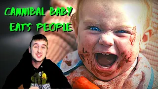 Zominic the Cannibal Baby | Funny Short Film | - @Crypt TV (DurtyBurd Reacts)