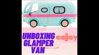 How to open  LOL surprise glamper van unboxing