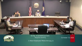 Leavenworth City Commission meeting Oct. 13, 2020