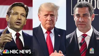 Trump, DeSantis, and Suarez compete for Hispanic vote in Florida