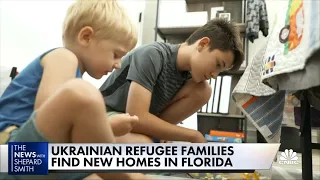 Ukrainian families find new home in Florida; Russia declares victory in Mariupol