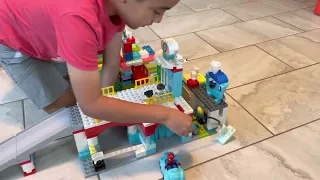 Lego City+Car Wash made by Eli