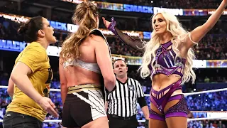 1080pHD WWE Smackdown 12/30/22 Charlotte Flair vs Ronda Rousey ( Charlotte Returns )