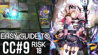 CC#9 Deepness Permanent Map Risk 18 Easy Guide (Goldenglow Core) | Sal Viento Karst | Arknights