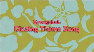 Cancion del final de Bob esponja 1 HORA