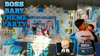 DIY | BOSS BABY THEME PARTY 🎉 #bossbaby #diy #bossbabytheme