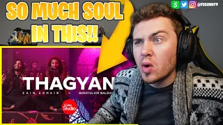 FIRST TIME HEARING Coke Studio | Season 14 | Thagyan | Zain Zohaib x Quratulain Balouch REACTION