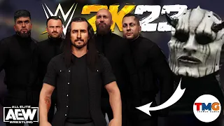 WWE 2K23 : How To Get Adam Cole as The Devil Tutorial! Plus The UndisputedKingdom! AEW