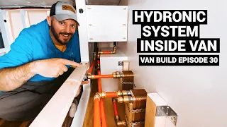 Diesel Hot Water and Air Heater: ESPAR HYDRONIC System Install in a Sprinter Van Conversion