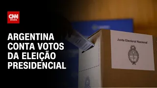 Argentina conta votos da eleição presidencial | CNN PRIME TIME