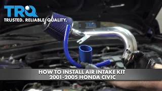 How To Install Air Intake Kit 2001-2005 Honda Civic