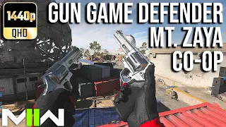 MW2- Gun Game Defender: Mt. Zaya Co-Op 3 Stars Full Gameplay! (No Commentary)