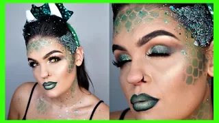 GLAM DRAGON Halloween Makeup