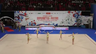 ПЕРВЕНСТВО РОССИИ 2024 СПАРТАК ОБРУЧИ THE CHAMPIONSHIP OF RUSSIA HOOPS