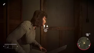 Jenny is at home in the barn (  Friday the 13th gameplay)