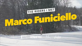 The Riders I Met: Marcos Funiciello / Freestyle snowboarding, Soft boot carving