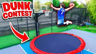 CRAZIEST 2HYPE TRAMPOLINE DUNK CONTEST!