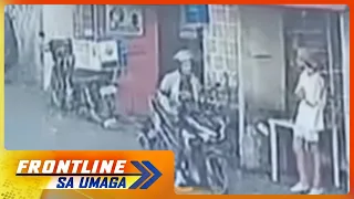 Lalaking inagawan ng phone, hinablot at itinakbo ang susi ng motor ng snatcher | Frontline Sa Umaga