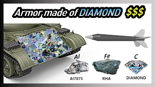 The Most Expensive (DIAMOND) Armor in the World | APFSDS & Armor Penetration Simulation