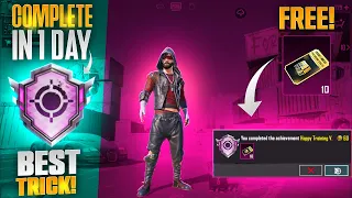 Get Free Premium Crates | Free 135 Achievement Points | Happy Clan Training Trick | PUBGM