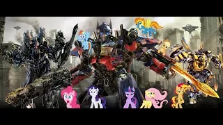 Ponies watch Transformers 3 - Final Battle