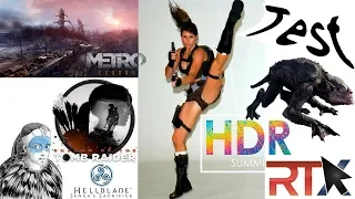 Тесты HDR и RTX- рейтрейсинг. С чем его едят? Обзор и сравнение в играх и фильмах!