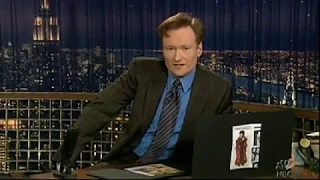 Conan Looks Under His Desk & Actual Items - 3/14/2006