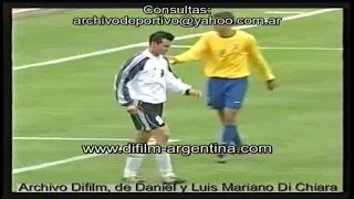 Soccer - Brazil vs Germany - 2001 FOOTAGE ARCHIVE