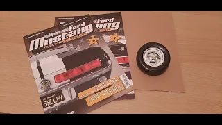 Собери свой Ford Mustang Shelby GT 500 1/8 от Deagostini номера 7 и 8